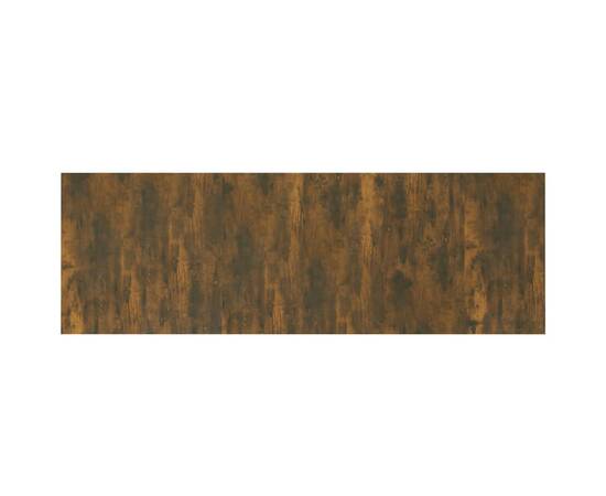 Tăblie de pat cu dulapuri, stejar fumuriu, lemn prelucrat, 7 image