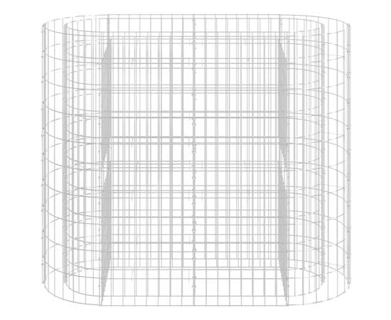 Strat înălțat gabion, 120x50x100 cm, fier galvanizat, 3 image