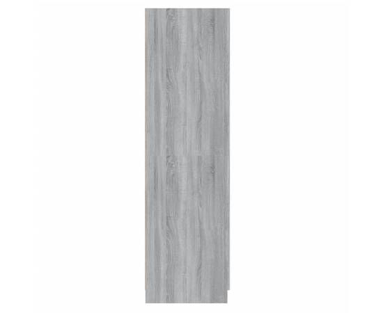 Șifonier, gri sonoma, 80x52x180 cm, lemn prelucrat, 4 image