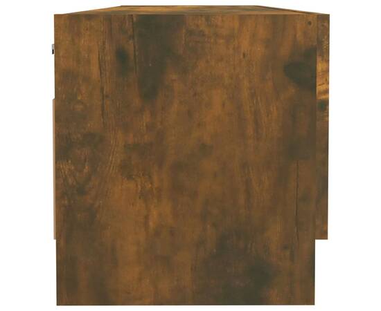 Șifonier, stejar fumuriu, 100x32,5x35 cm, lemn prelucrat, 4 image
