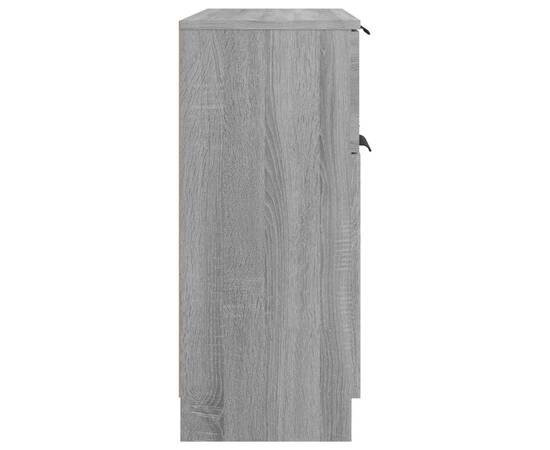 Servantă, sonoma gri, 60x30x70 cm, lemn prelucrat, 6 image