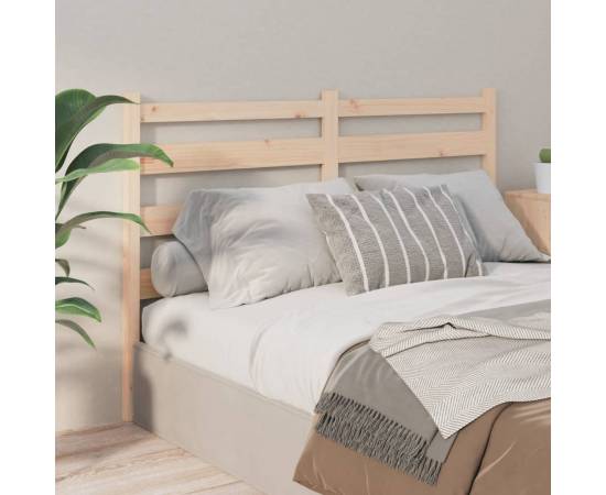 Tăblie de pat, 186x4x100 cm, lemn masiv de pin