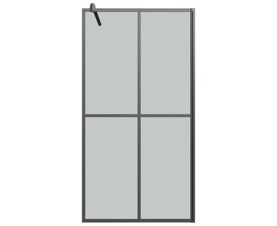 Paravan duș walk-in, 100x195 cm, sticlă securizată închisă, 3 image