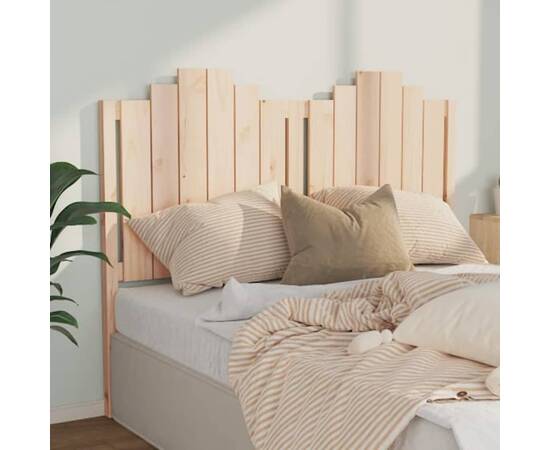 Tăblie de pat, 141x4x110 cm, lemn masiv de pin