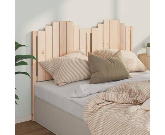 Tăblie de pat, 156x4x110 cm, lemn masiv de pin