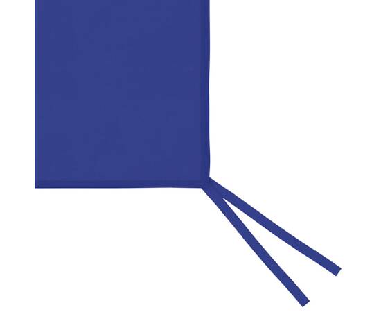 Perete lateral foișor cu ferestre, 6x2 m, albastru, 3 image