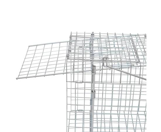 Cușcă capcană  galvanizată pentru animale 100 cm, 2 image
