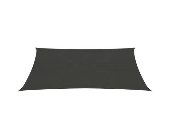 Pânză parasolar, antracit, 2,5x3 m, hdpe, 160 g/m², 3 image