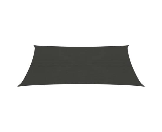 Pânză parasolar, antracit, 3,5x4,5 m, hdpe, 160 g/m², 3 image