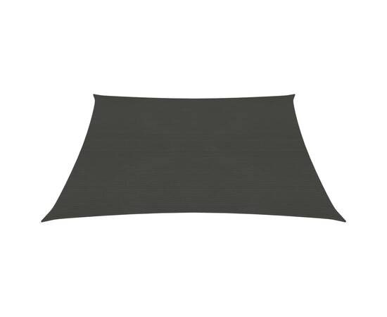 Pânză parasolar, antracit, 3 x 3 m, hdpe, 160 g/m², 3 image