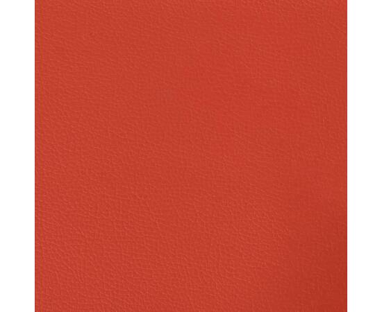 Panouri perete 12 buc. roșu 60x15 cm piele ecologică 1,08 m², 7 image
