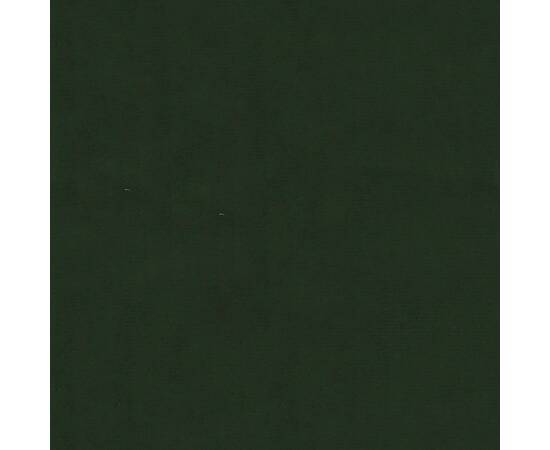 Scaune de bucătărie pivotante, 2 buc., verde închis, catifea, 8 image