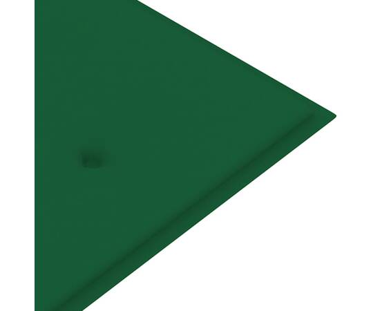 Pernă pentru bancă de grădină, verde, 180x50x3 cm, 4 image