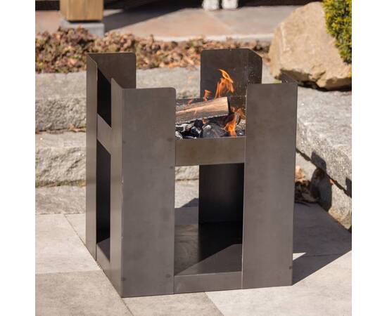 Redfire vatră de foc „hollola”, gri, oțel, 8 image