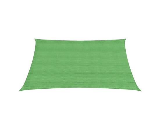 Pânză parasolar, verde deschis, 3/4x2 m, hdpe, 160 g/m², 3 image