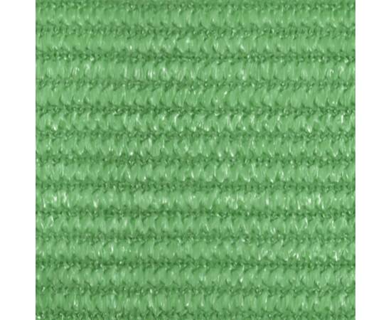 Pânză parasolar, verde deschis, 3,5x4,5 m, hdpe, 160 g/m², 2 image