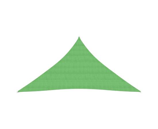 Pânză parasolar, verde deschis, 5x6x6 m, 160 g/m², hdpe, 3 image