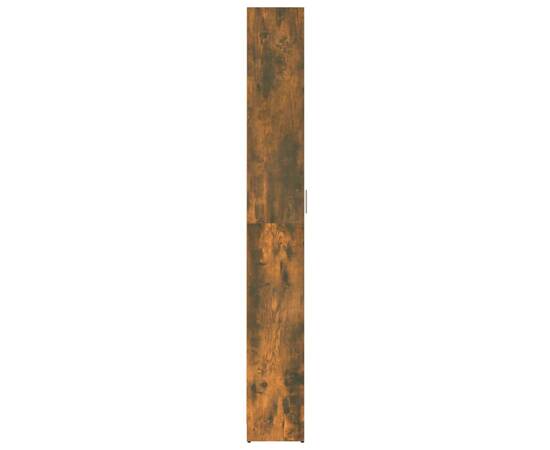 Șifonier de hol, stejar fumuriu, 55x25x189 cm, lemn prelucrat, 7 image