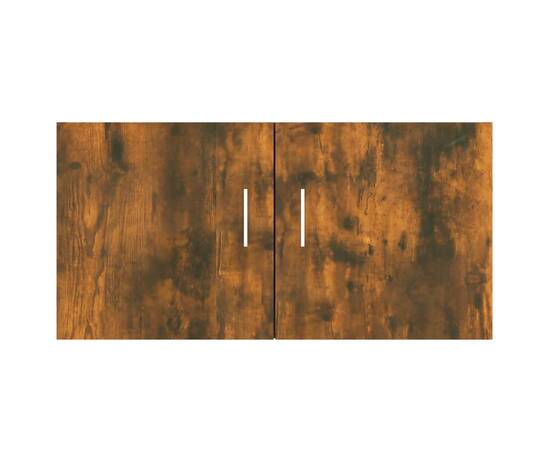 Dulap de perete, stejar fumuriu, 80x39x40 cm, lemn prelucrat, 5 image