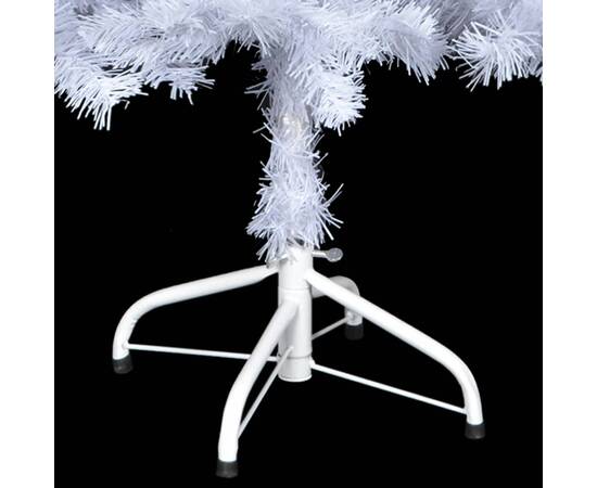 Brad de crăciun artificial cu led-uri&globuri 120 cm 230 ramuri, 5 image