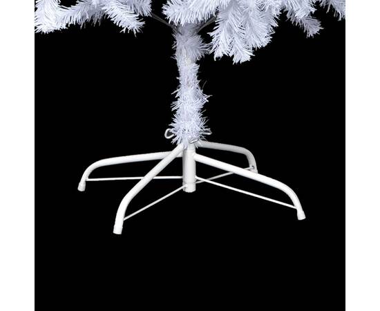 Brad crăciun artificial cu led-uri& globuri, 210 cm, 910 ramuri, 5 image