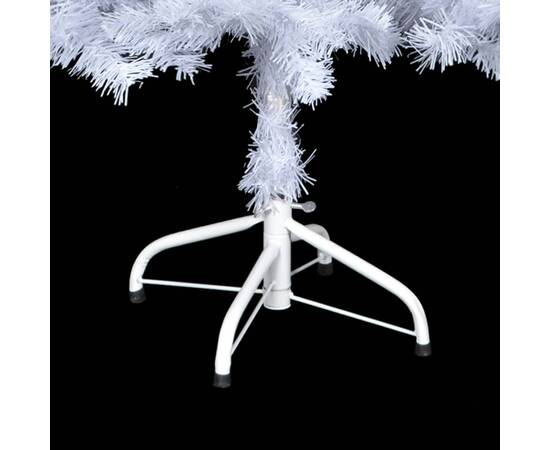 Brad de crăciun artificial cu led-uri&globuri 150 cm 380 ramuri, 4 image