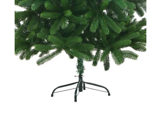 Brad de crăciun artificial cu led-uri&globuri, verde, 180 cm, 3 image