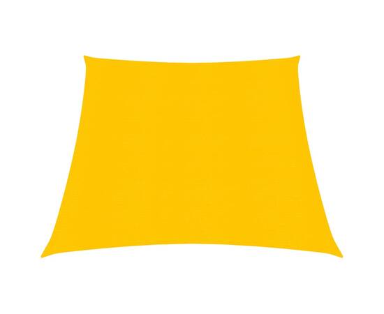 Pânză parasolar, galben, 3/4x2 m, hdpe, 160 g/m²