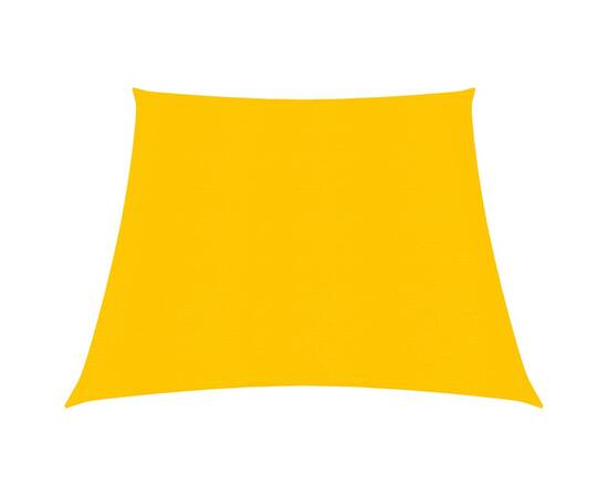 Pânză parasolar, galben, 3/4x3 m, hdpe, 160 g/m²