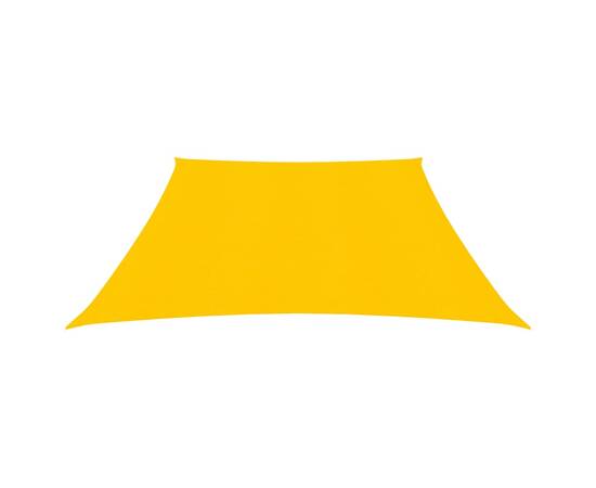 Pânză parasolar, galben, 3/4x3 m, hdpe, 160 g/m², 3 image