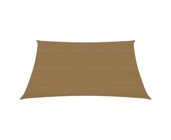 Pânză parasolar, gri taupe, 3/4x2 m, hdpe, 160 g/m², 3 image