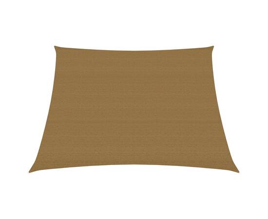 Pânză parasolar, gri taupe, 3/4x3 m, hdpe, 160 g/m²