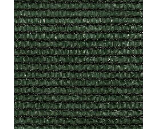 Pânză parasolar, verde închis, 3x4x4 m, hdpe, 160 g/m², 2 image