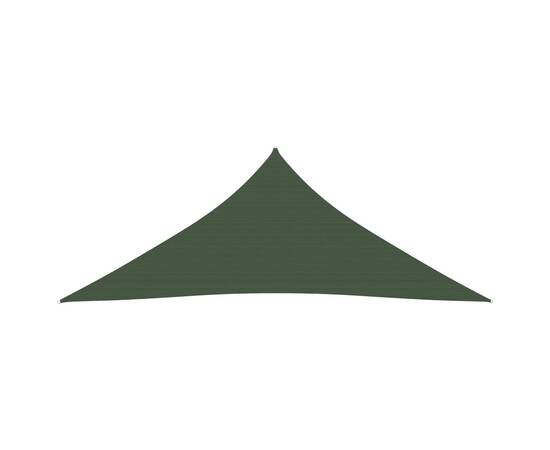 Pânză parasolar, verde închis, 4x5x5 m, hdpe, 160 g/m², 3 image