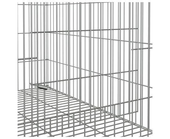 Cușcă pentru iepuri, 78x54x54 cm, fier galvanizat, 6 image