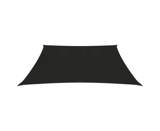 Pânză parasolar, negru, 3/4x2 m, hdpe, 160 g/m², 3 image