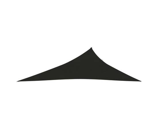 Pânză parasolar, negru, 3x4x5 m, hdpe, 160 g/m², 3 image