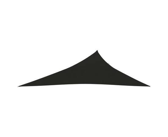 Pânză parasolar, negru, 4x5x6,8 m, hdpe, 160 g/m², 3 image