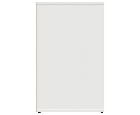 Dulap de dressing, alb, 80x40x65 cm, lemn compozit, 4 image