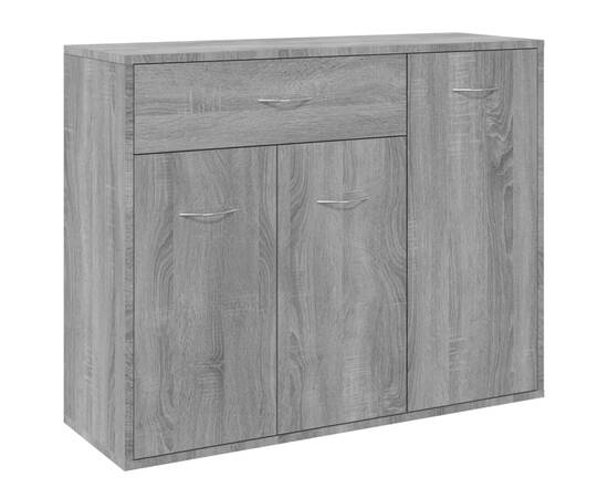 Servantă, sonoma gri, 88x30x70 cm, lemn compozit, 2 image