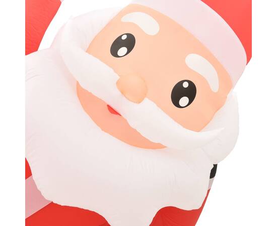 Moș crăciun gonflabil, led, ip44, 360 cm, xxl, 6 image