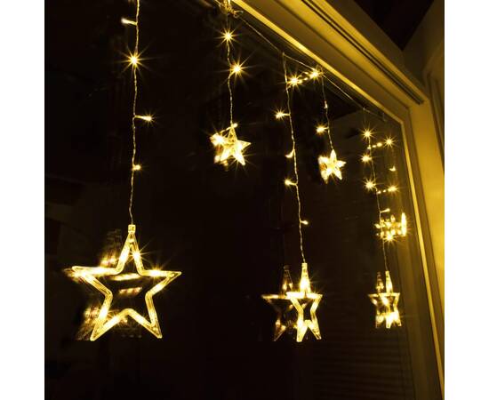 Hi perdea cu steluțe luminoase fairy, cu 63 led-uri, 4 image