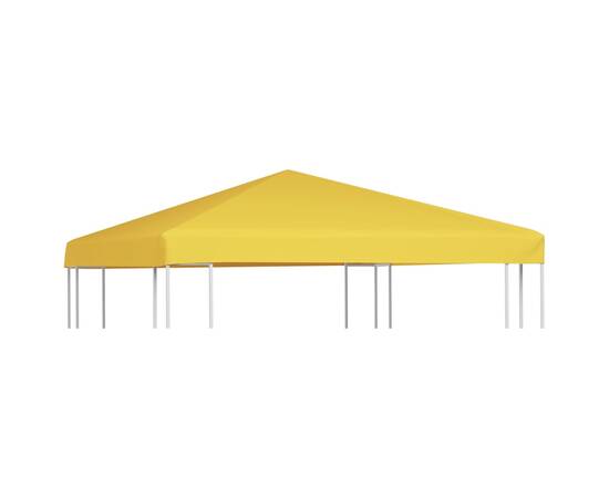 Acoperiș de pavilion, galben, 3 x 3 m, 270 g/m², 2 image