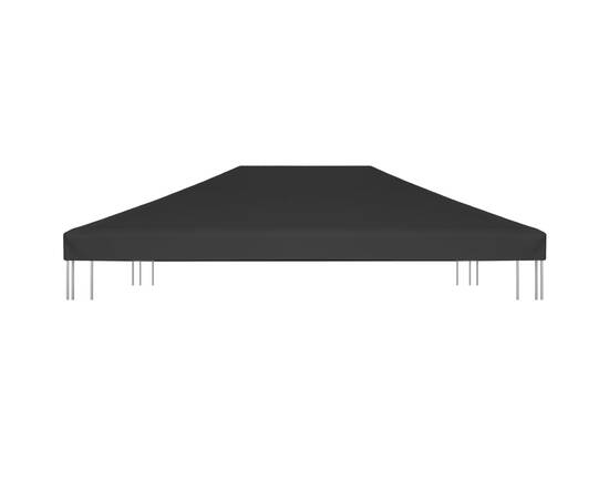 Acoperiș de pavilion, negru, 4 x 3 m, 270 g/m², 5 image