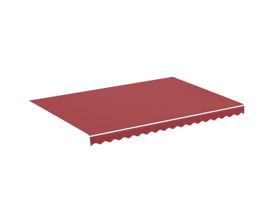 Pânză de rezervă pentru copertină, roșu vișiniu, 3,5x2,5 m, 2 image