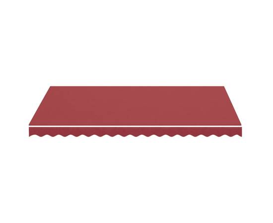 Pânză de rezervă pentru copertină, roșu vișiniu, 3,5x2,5 m, 3 image