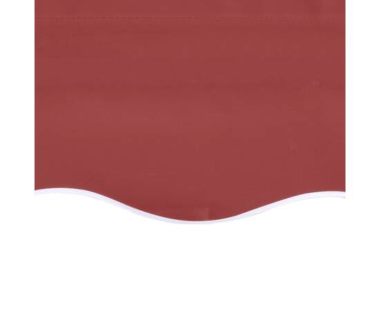 Pânză de rezervă pentru copertină, roșu vișiniu, 3x2,5 m, 5 image