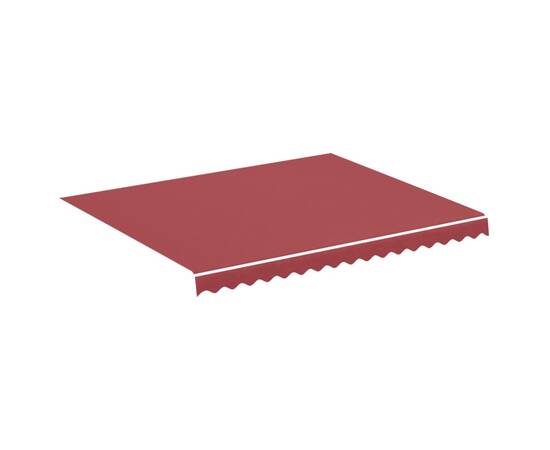 Pânză de rezervă pentru copertină, roșu vișiniu, 3x2,5 m, 2 image