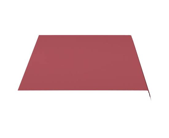 Pânză de rezervă pentru copertină, roșu vișiniu, 4,5x3 m, 4 image