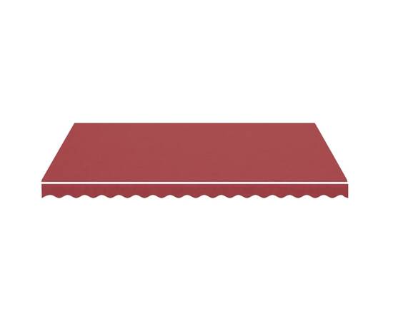 Pânză de rezervă pentru copertină, roșu vișiniu, 4x3 m, 3 image